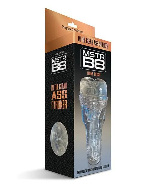 Global Novelties LLC Male Sex Toys Mstr B8 In The Clear Anal Stroker Clear Global Novelties LLC Male Sex Toys Mstr B8 In The Clear Anal Stroker Clear