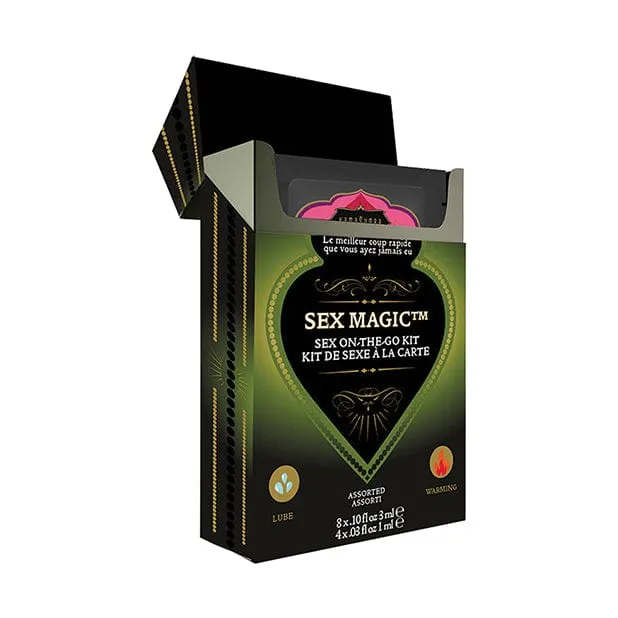 Kama Sutra Kama Sutra Sex Magic Sex On the Go Assorted Travel Lubricant and Arousal Gel Sachet Kit Couples