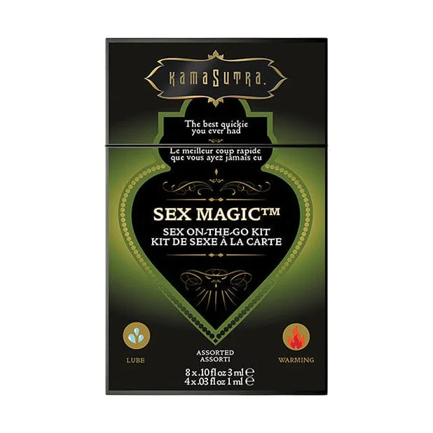 Kama Sutra Kama Sutra Sex Magic Sex On the Go Assorted Travel Lubricant and Arousal Gel Sachet Kit Couples