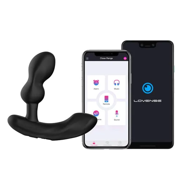 Lovense Lovense Edge 2 AppControlled Prostate Massager Black Anal