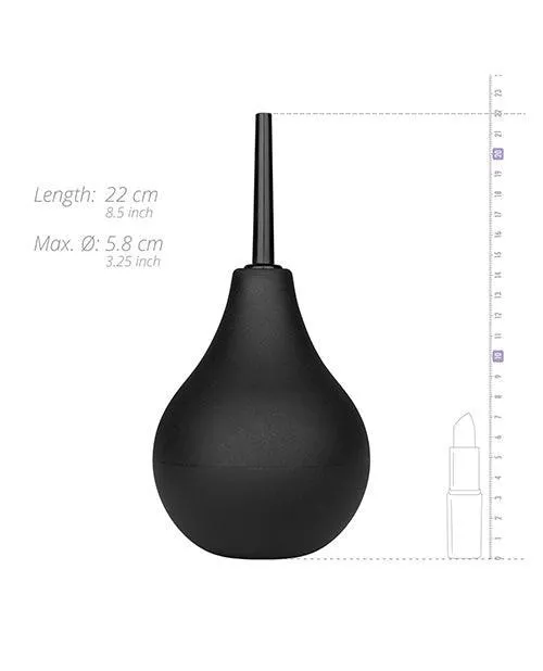 Nexus NonReturn Valve Anal Douche 224 ml Black Libertybelle Marketing Anal