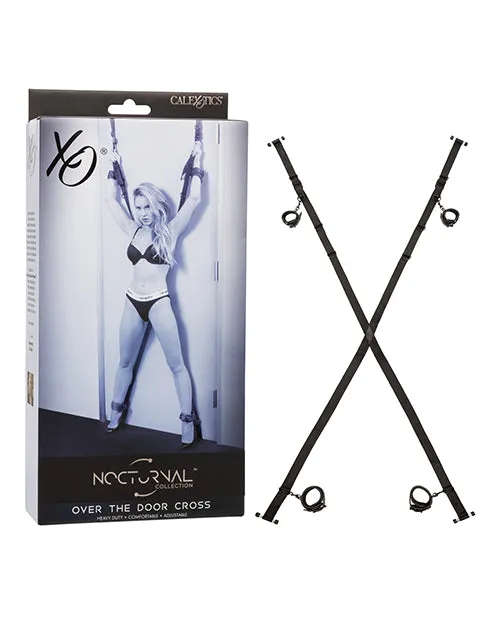 Nocturnal Collection Over the Door Cross Black California Exotic Novelties Anal Nocturnal Collection Over the Door Cross Black California Exotic Novelties Anal