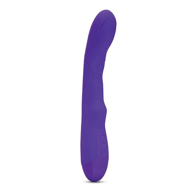 Nu Sensuelle Vibrators Nu Sensuelle Vivi Double Tapping Vibe G Spot Vibrator Deep Purple