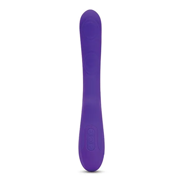 Nu Sensuelle Vibrators Nu Sensuelle Vivi Double Tapping Vibe G Spot Vibrator Deep Purple