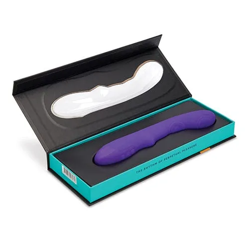 Nu Sensuelle Vibrators Nu Sensuelle Vivi Double Tapping Vibe G Spot Vibrator Deep Purple