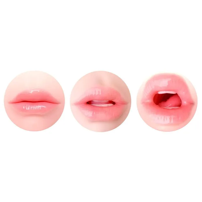 ONDO Male Sex Toys ONDO NUPU Mouth Masturbator Beige