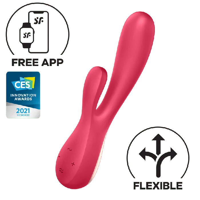 Satisfyer Mono Flex AppControlled Rabbit Vibrator Satisfyer Vibrators