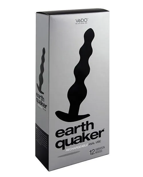 Savvy Co Anal Vedo Earth Quaker Anal Vibe Just Black