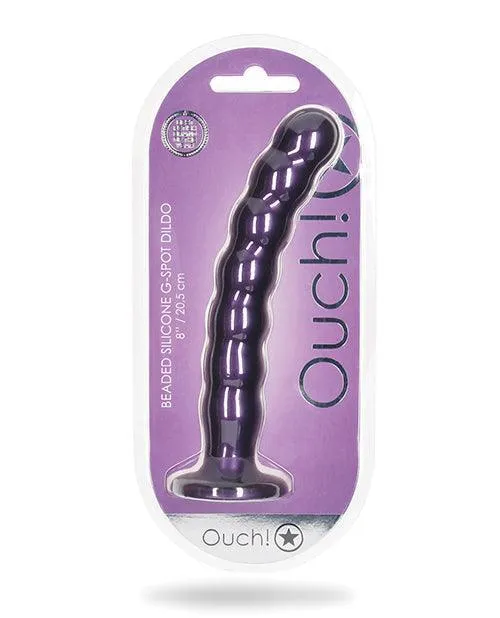 Shots Ouch 8 Beaded Gspot Dildo Shots America LLC Dildos