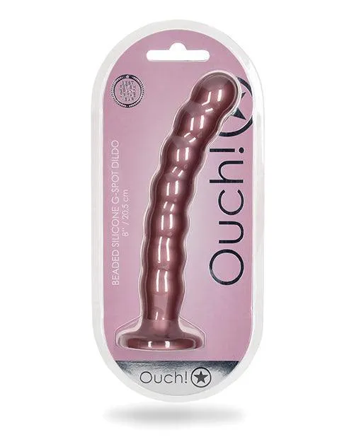 Shots Ouch 8 Beaded Gspot Dildo Shots America LLC Dildos