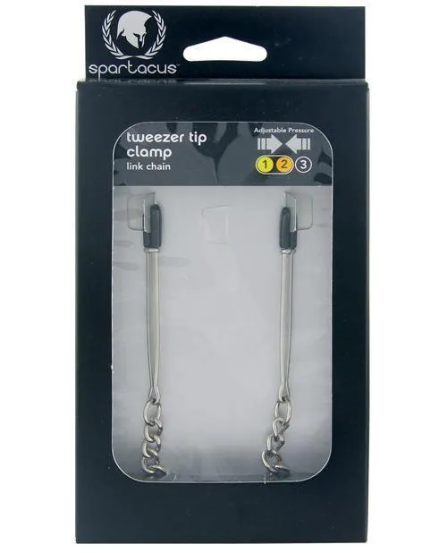 Spartacus Adjustable Tweezer Clamps Wlink Chain Spartacus Male Sex Toys
