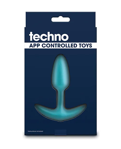 Techno Trance App Controlled Vibrating Anal Plug wRemote Blue Ns Novelties INC Anal Techno Trance App Controlled Vibrating Anal Plug wRemote Blue Ns Novelties INC Anal