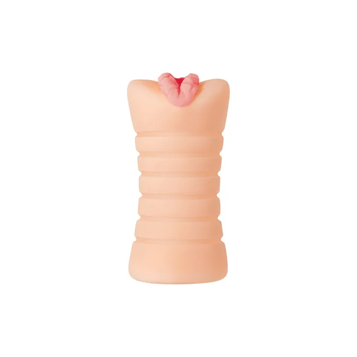 Zero Tolerance Lisa Ann Vagina Stroker Masturbator with Vibrating Cock Ring Beige Zero Tolerance Male Sex Toys
