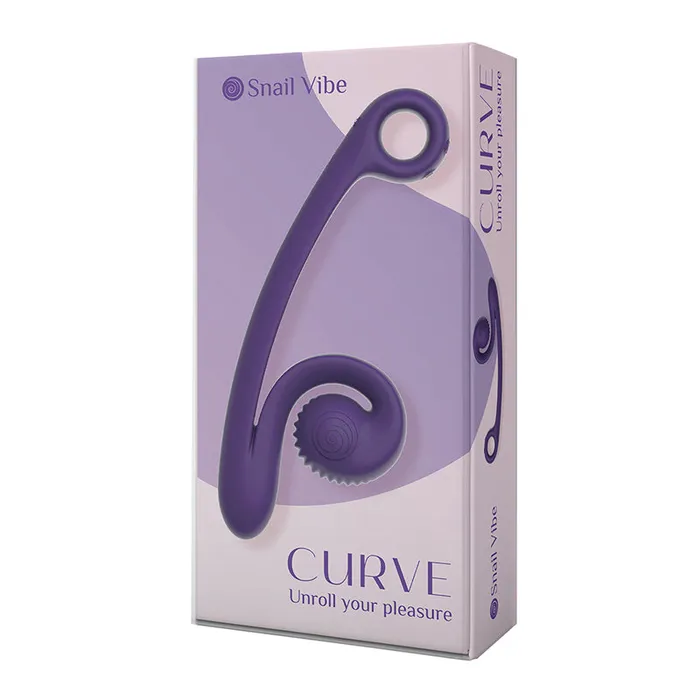 Amoreo BV Vibrators Snail Vibe Curve Purple