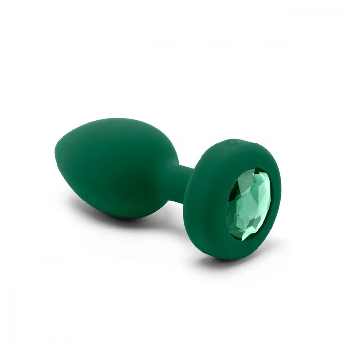 Anal Entrenue Vibrating Jewel Remote Controlled Butt Plug Fuchsia