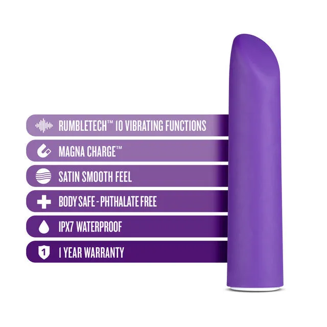BLUSH NOVELTIES WELLNESS POWER VIBE PURPLE Vibrators