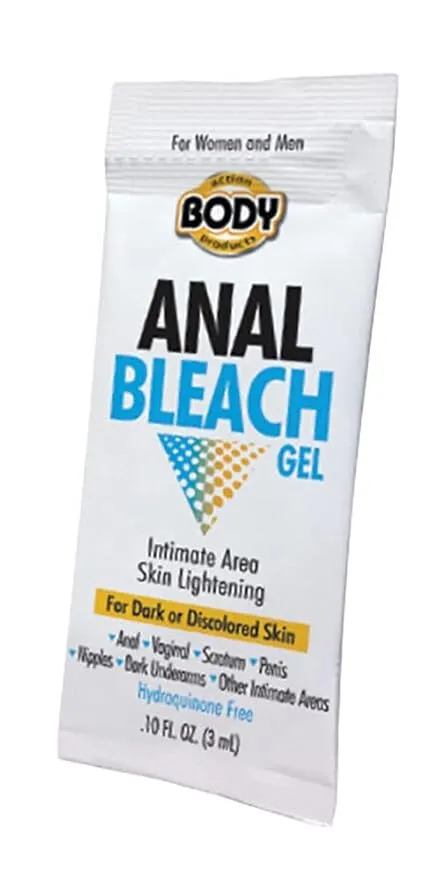 Body Action Anal BODY ACTION ANAL BLEACH GEL PILLOW PACK