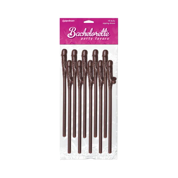 CuteButKinky Vibrators Bachelorette Party Favors Dicky Sipping Straws
