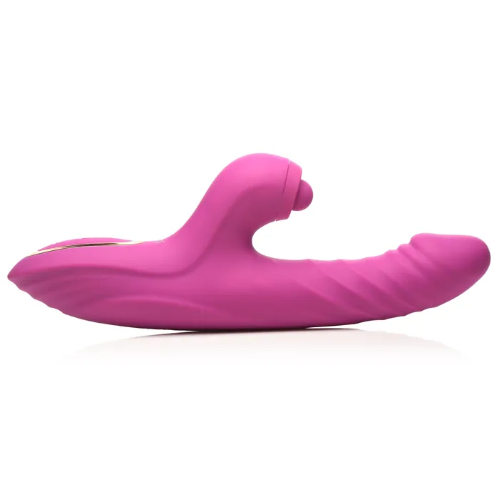 Female Sex Toys Shegasm Bumping Bunny Thrusting Pulsing Silicone Rabbit Vibrator