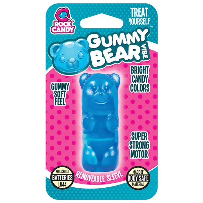 Gummy Bear Vibrator Massager Purple Holiday Vibrators