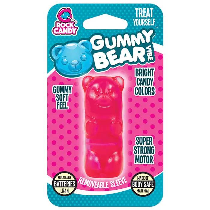 Gummy Bear Vibrator Massager Purple Holiday Vibrators
