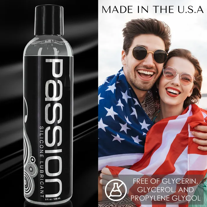 Lubricants Passion Lubricants Passion Premium Silicone Lubricant 8 oz