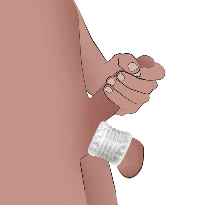 Male Sex Toys Ball Stack Ball Stretcher Clear Master Series