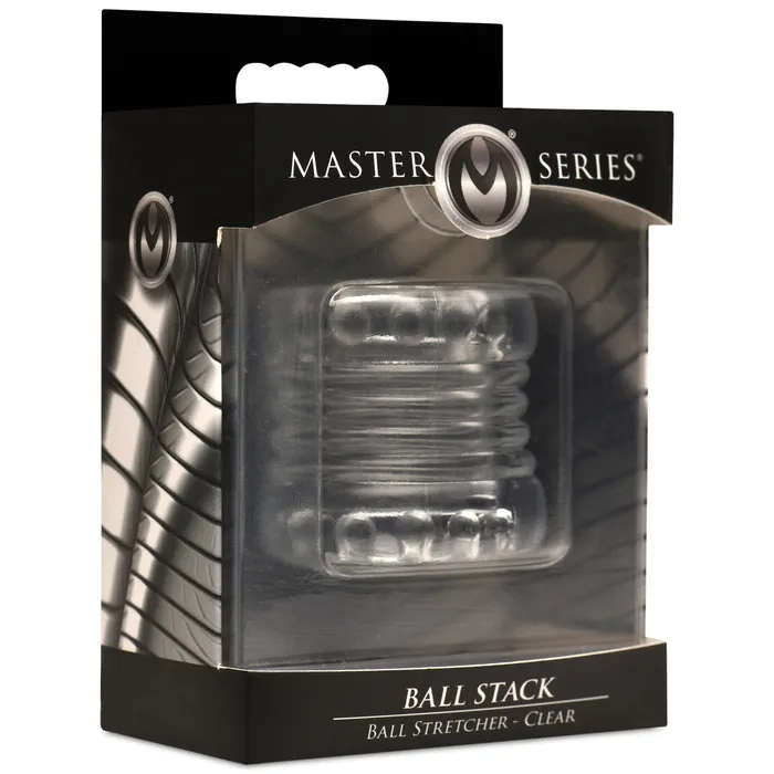 Male Sex Toys Ball Stack Ball Stretcher Clear Master Series