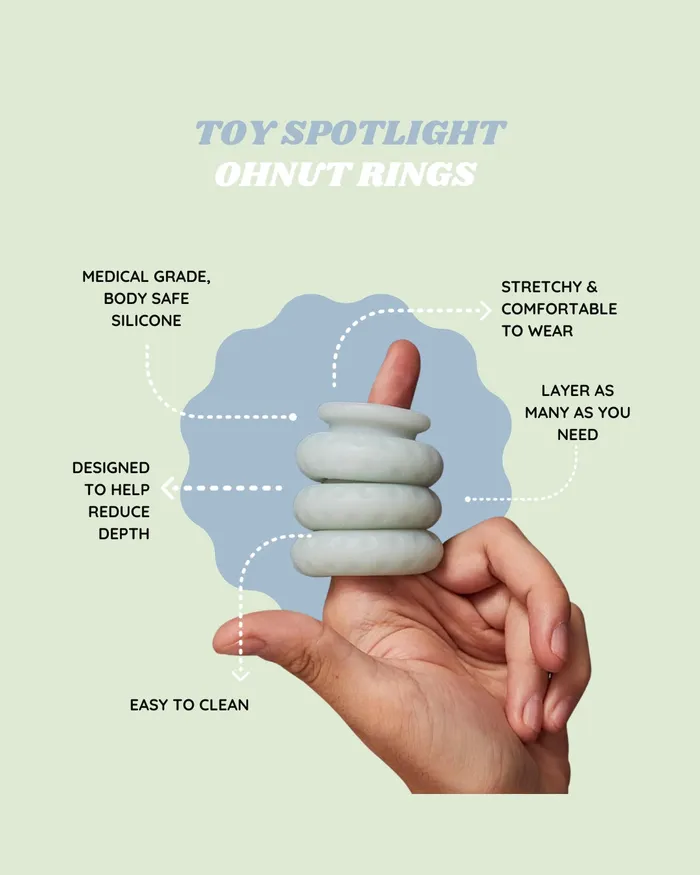 Male Sex Toys Ohnut Ohnut Soft Buffer Rings