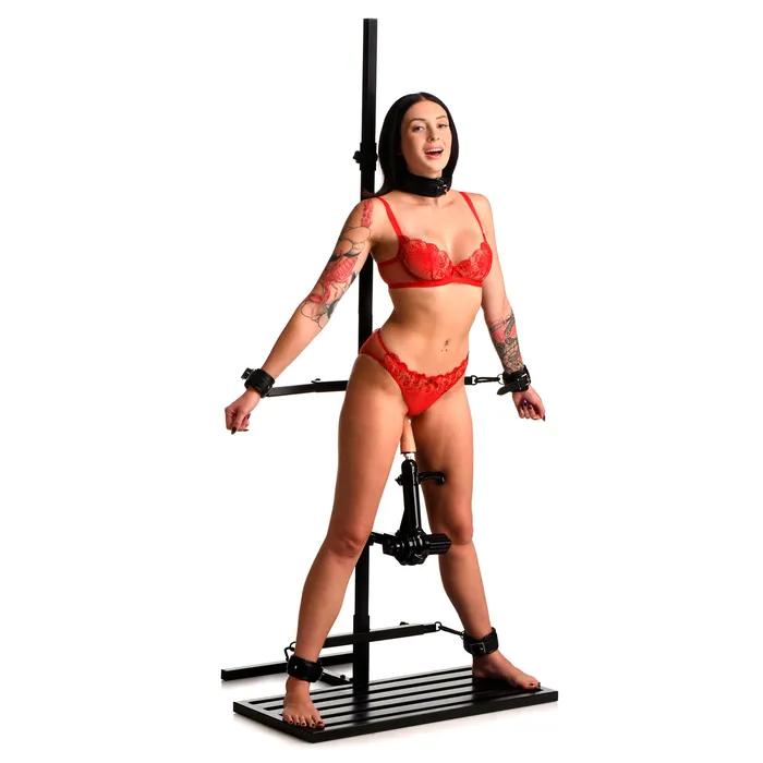 Master Series Female Sex Toys Ultimate Enforcer Forced Orgasm Tower with Sex Machine Master Series Female Sex Toys Ultimate Enforcer Forced Orgasm Tower with Sex Machine