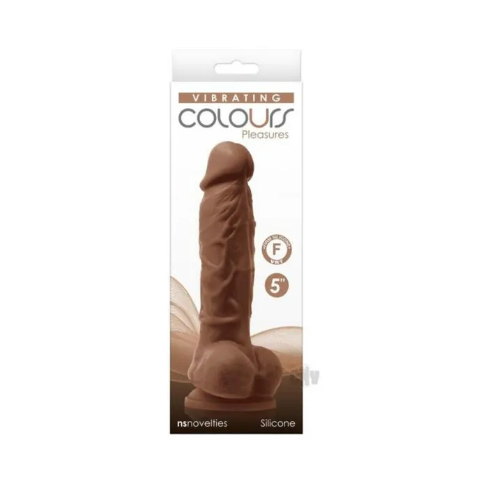 New Sensations Novelties Inc Female Sex Toys Colours Pleasures Vibrating 5 Dildo Brown New Sensations Novelties Inc Female Sex Toys Colours Pleasures Vibrating 5 Dildo Brown