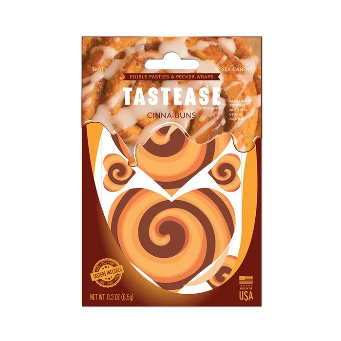 Pastease Dildos Tastease by Pastease CinnaBuns Cinnamon Roll Candy Edible Pasties Pecker Wraps Pastease Dildos Tastease by Pastease CinnaBuns Cinnamon Roll Candy Edible Pasties Pecker Wraps