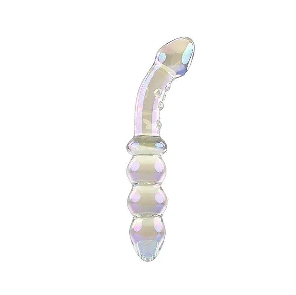 Playboy Pleasure Jewels Double Glass Dildo Playboy Pleasure Dildos