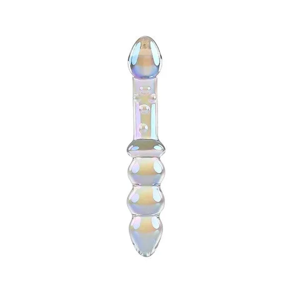 Playboy Pleasure Jewels Double Glass Dildo Playboy Pleasure Dildos
