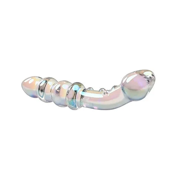 Playboy Pleasure Jewels Double Glass Dildo Playboy Pleasure Dildos