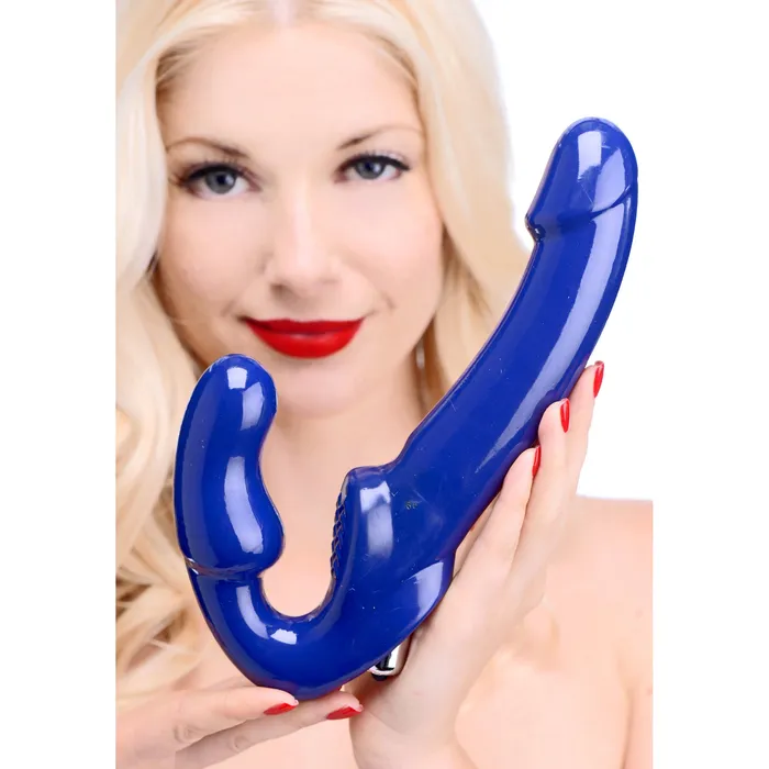 Revolver II Vibrating Strapless Strap On Dildo Strap U Female Sex Toys