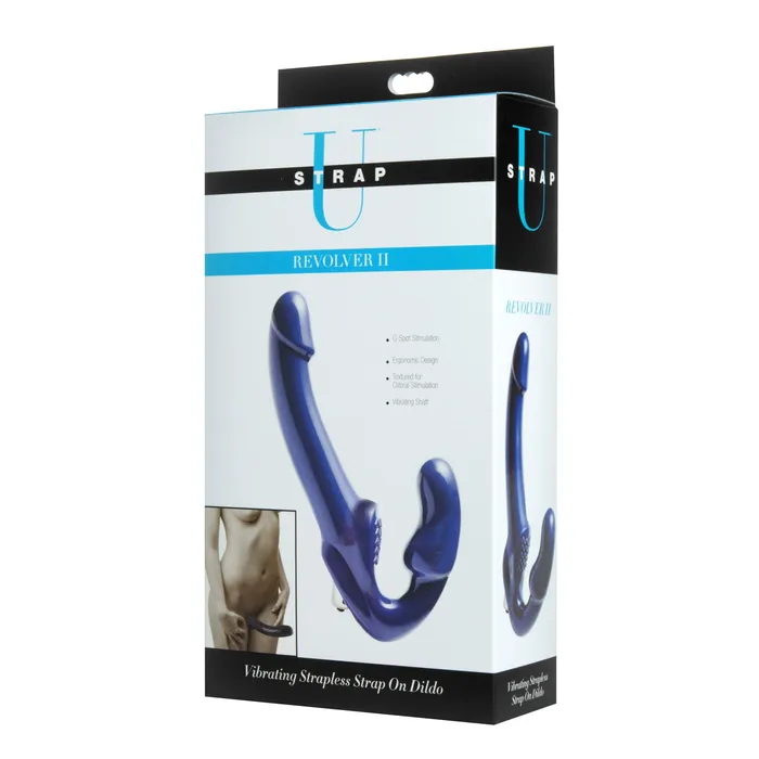 Revolver II Vibrating Strapless Strap On Dildo Strap U Female Sex Toys
