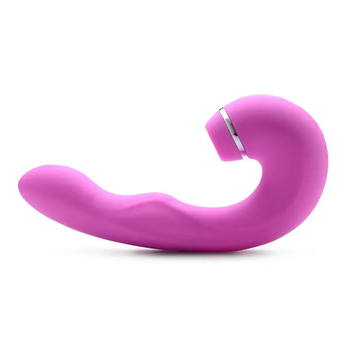 Shegasm 5 Star 10X Tapping GSpot Vibe w Suction Pink Shegasm Vibrators