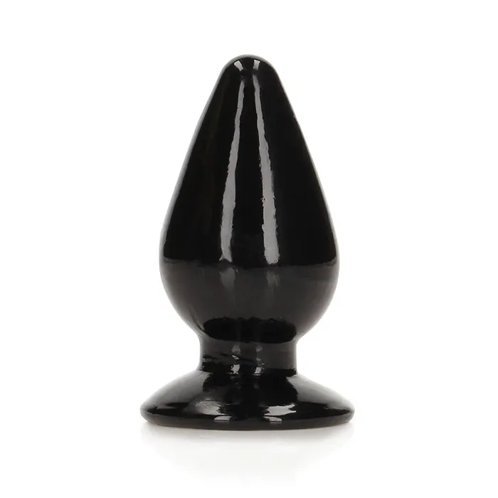 Shots America LLC RealRock Crystal Clear 45 in Anal Plug Black Anal
