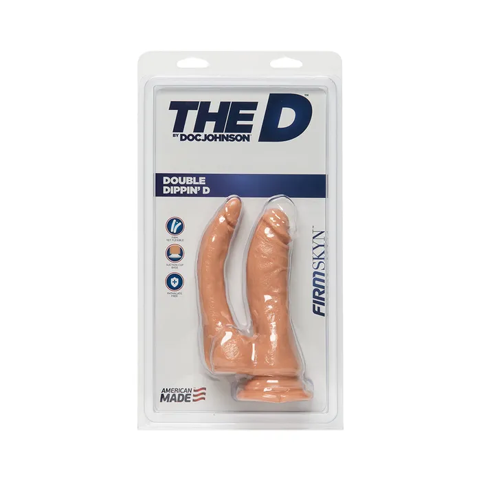 The D Double Dippin D Firmskyn Dildo Doc Johnson Dildos