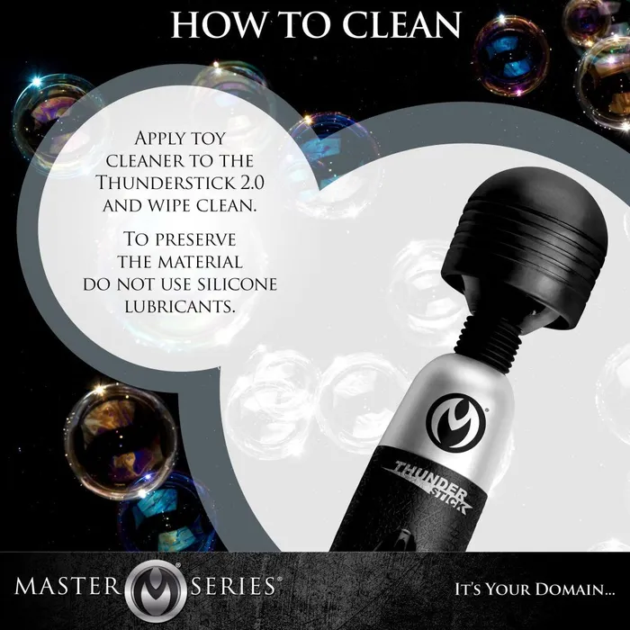 Thunderstick 20 Super Charged Power Wand Master Series Female Sex Toys Thunderstick 20 Super Charged Power Wand Master Series Female Sex Toys