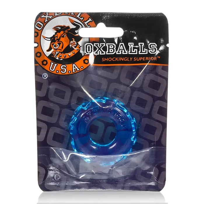 Vibrators Blue Ox Designs Oxballs OxBalls Jelly Bean Cockring Ice Blue