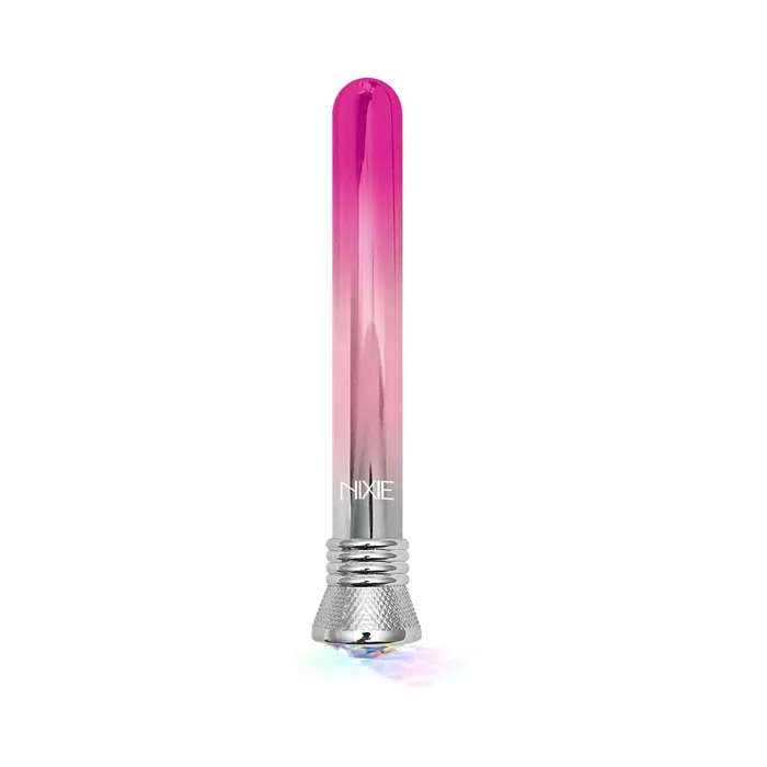 Vibrators Global Novelties LLC Nixie 10function Waterproof Classic Vibe Pink Ombre Glow