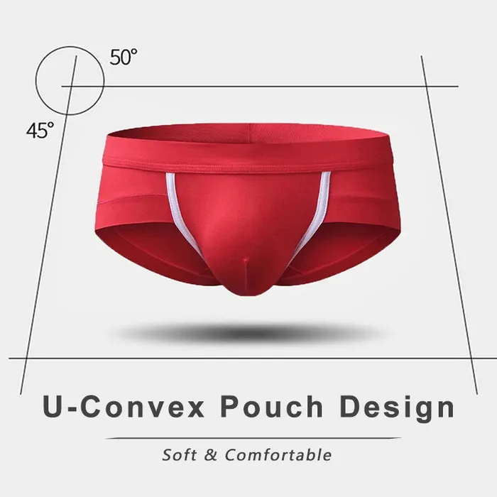 4 Pack Modal Breathable Underwear U Convex Pouch Briefs Versaley Enhancers 4 Pack Modal Breathable Underwear U Convex Pouch Briefs Versaley Enhancers