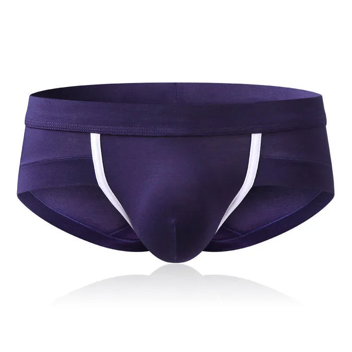 4 Pack Modal Breathable Underwear U Convex Pouch Briefs Versaley Enhancers