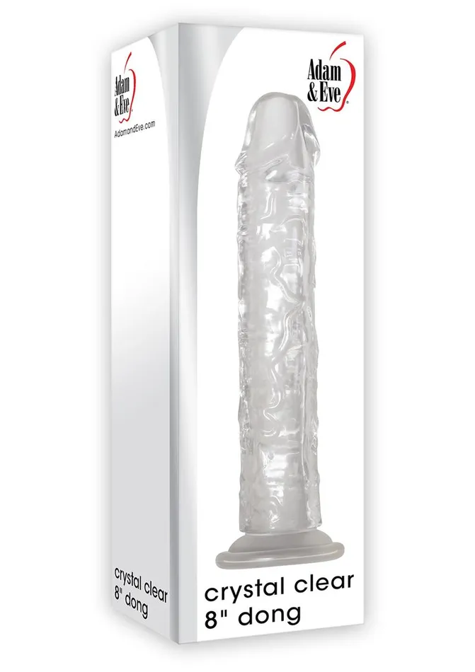 Adam and Eve Adam and Eve Crystal Clear Dong Dildos