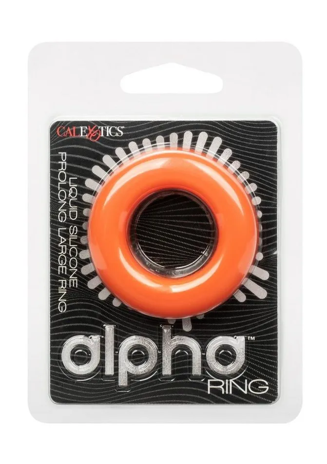 Alpha Male Sex Toys Alpha Liquid Silicone Prolong Cock Ring
