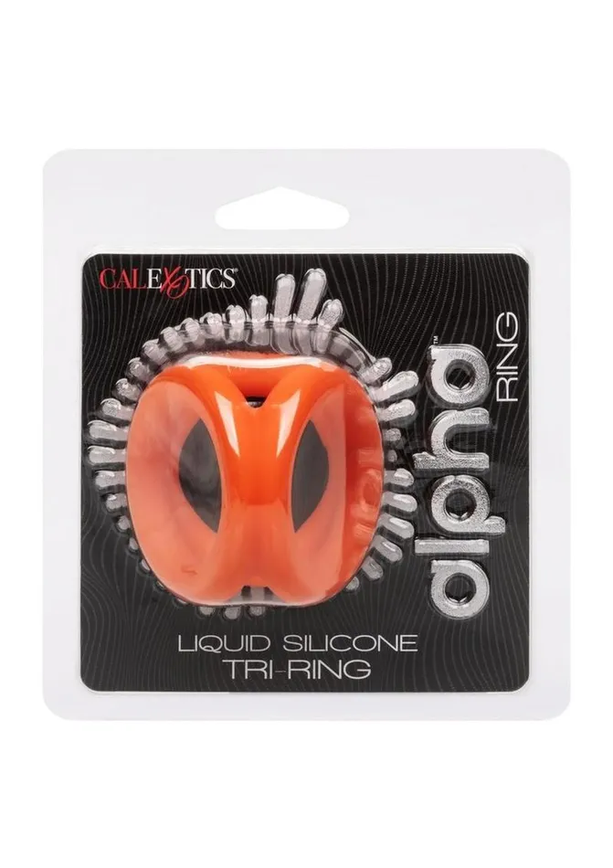 Alpha Male Sex Toys Alpha Liquid Silicone TriRing