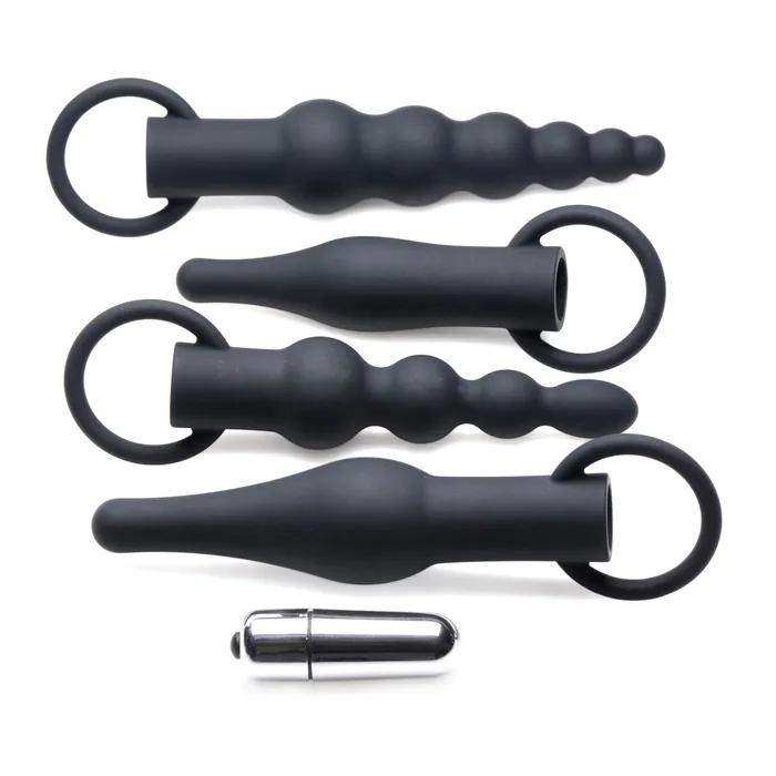 Anal Master Series Master Series 3X Rimming Anal Training Butt Plug Set Black Anal Master Series Master Series 3X Rimming Anal Training Butt Plug Set Black