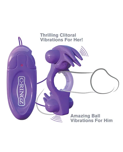 Anal Open Desires Fantasy CRingz Wonderful Wabbit wRemote Purple